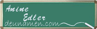 Anine Edler Visitenkarte